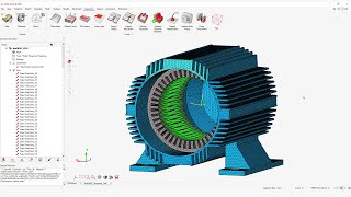 Multiphysics Analysis of E Motors with Altair SimLab [upl. by Irneh]