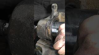 ease of brake caliper assembly using compressed air shorts [upl. by Assel405]