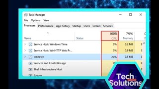 FIX High Disk and CPU Usage During Windows Update [upl. by Annaxor]