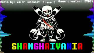 Ink Sans Phase 3 Theme SHANGHAIVANIA Original video [upl. by Nobell]