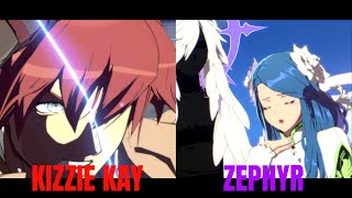 Guilty Gear Strive Kizzie Kay Ky VS Zephyr Dizzy High Level Gameplay [upl. by Wernda]