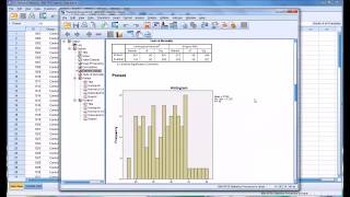 Conducting a KolmogorovSmirnov Normality Test KS Test in SPSS [upl. by Aivin]