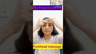 Anti aging forehead massage shotrs viralshorts viralshorts antiagingfacemassage [upl. by Darees429]