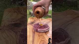 9 November 2024 food outdoorcooking cooking steak bushcraft ossobuco asmr [upl. by Sasnak]