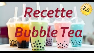 Recette du Bubble Tea   pepinotux Nouvelle version [upl. by Merras102]