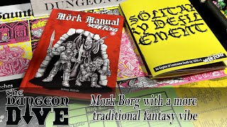 Mork Manual  Flip through review and session 0 solo RPG Mork Borg [upl. by Crosby]