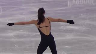 Kaetlyn Osmond Olympic Fs practice  Pyeongchang 2018 22022018 [upl. by Kimberlyn]