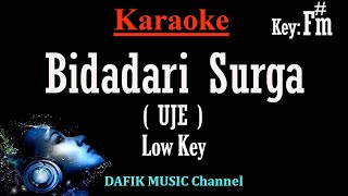 Bidadari Surga Karaoke Jefri Al Buchori Nada Rendah Pria CowokLow Male key Fm Lagu Religi [upl. by Ikoek]