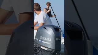 Yamaha Outboard 50hp amp Pacific Craft 500 Open [upl. by Ayor]