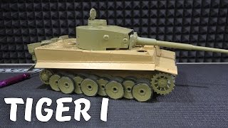 Сборка радиоуправляемого танка часть 1  Ру танк Taigen German Tiger I KIT [upl. by Klarrisa]