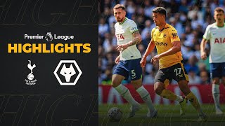 Matheus Nunes makes Wolves debut  Tottenham Hotspur 10 Wolves  Highlights [upl. by Silvia]