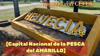 ✅👉HELVECIA quotCuna de la PESCA del Amarilloquot en Santa Fe cefersantafe culturasantafe [upl. by Anelhtak154]