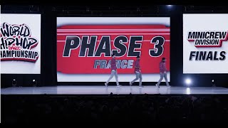 Phase 3  France  MiniCrew Division Gold Medalist  2023 World Hip Hop Dance Championship [upl. by Thisbe]