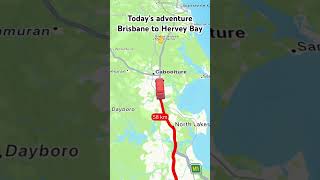 Todays adventure Brisbane  Hervey Bay all stops in between herveybay brisbane travel roadtrips [upl. by Suez]