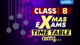 Class 8  Check Your Christmas Exam Dates Now [upl. by Ahsiuqat220]