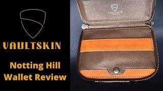 Finally A zipper wallet worth looking into Notting Hill by Vaultskin [upl. by Tyra]