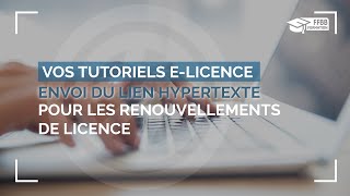 Envoi du lien de préinscription pour les renouvellements de licence  FFBB 2021 [upl. by Aihselat]