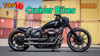 TOP 10 Cruiser Motorcycles 2023  and their Price [upl. by Teerpnam]