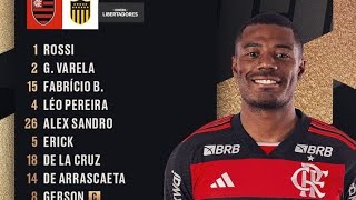 FLAMENGO x PEÑAROL LIBERTADORES 2024 [upl. by Drexler]