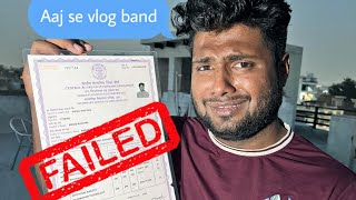 Vishal Failed in 12th Exam 😥  Vlogging Band  Yaatri [upl. by Errecart296]