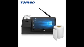 X3 combine 58mm Thermal printer pos system 89 inch intel HD mini pc [upl. by Lessur]