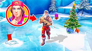 I Went UNDERCOVER as Santa Claus in Fortnite 🎅 [upl. by Gerard]