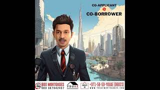 Coapplicant vs CoBorrower for mortgage in UAE [upl. by Gonzalez26]