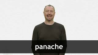 How to pronounce PANACHE in French [upl. by Dorsman]