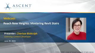 Mastering Stairs in Autodesk Revit 2025 Webcast [upl. by Yeroc38]