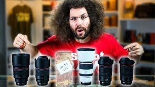 My “ULTIMATE” CANON MIRRORLESS RF LENS KIT [upl. by Orwin]