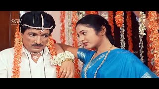 Kashinath Behaves As a Women to Win Challenge  Naari Munidare Gandu Parari Kannada Movie Best Scene [upl. by Ennadroj729]