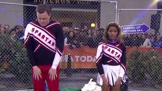 Spartan Cheerleaders Willie Geist Tamron Hall TODAYs SNL Halloween [upl. by Niro]