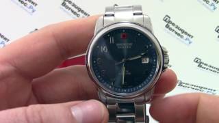 Часы Swiss Military Hanowa 06523104003  видео обзор от PresidentWatchesRu [upl. by Docilla]