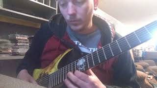 Carach Angren  Funerary Dirge of the Violinist guitar cover [upl. by Sargent293]