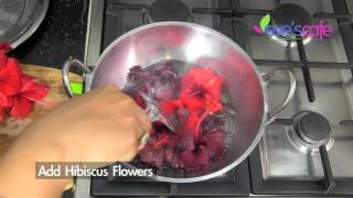 DIY  Hibiscus Hair oil Preparation  Fast Hair Growth [upl. by Aronid]