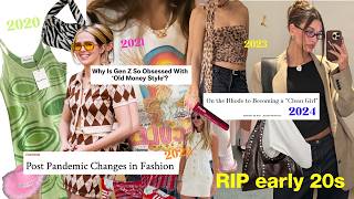 RIP early 2020s heres every fashion trend you forgot about 2020s recap [upl. by Zora]