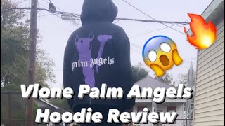 Palm Angel X Vlone Hoodie Review X NBA Youngboy Hoodie Vlone Comparison [upl. by Leanard71]