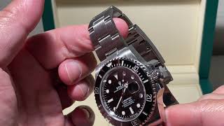 Open box  New 2020 Rolex Submariner Date 126610LN [upl. by Neerom]