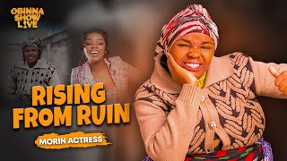 OBINNA TV SHOW RISING FROM THE RUINS  MORIN Actress [upl. by Atil]