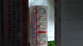 Levocetirizine 5mg 8 strip montehill 5 alenvision [upl. by Talie]