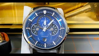 Citizen MoonPhase Watch CITIZEN Calendrier Multifunction Moonphase Mens Watch [upl. by Abeu]