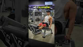 Use The Leg Extension to Work Your QUADS HAMSTRINGS amp GLUTES [upl. by Enneicul]