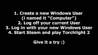 Torchlight 2  Unable to get local AppData folder  Windows Vista [upl. by Erasmo911]