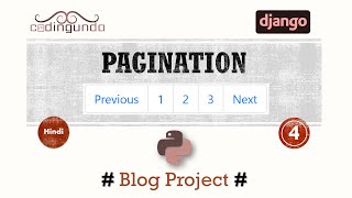 How to Add Pagination in Django in Hindi  Django Blog Project in Hindi  4 [upl. by Ecnaret524]