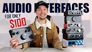 Best 100 Audio Interfaces 2021  Budget Audio Interfaces PERFECT For Beginners [upl. by Kuo]