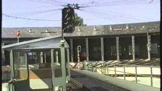 ÖBB Terminal Rollende Landstraße Wels  Innsbruck 1991 [upl. by Novahc568]