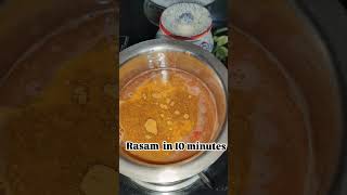 Quick Rasam Recipe Tamilytshort [upl. by Sonitnatsnoc]