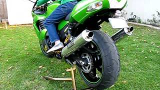 Muzzy Exhaust 2009 Kawasaki Ninja ZX14 [upl. by Schwinn666]