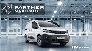 ¡Lleva todo lo que necesites con Peugeot Partner Maxi Pack [upl. by Hildick359]