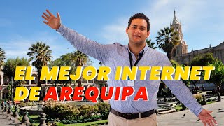 🖱️ El mejor Internet de Arequipa 😎 La mejor Fibra óptica del mundo🌎 esta en Arequipa  Tecnicom [upl. by Zetniuq]